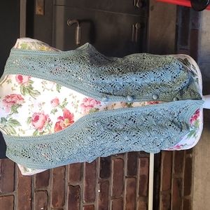 🌻Tweeds vintage vest size M
